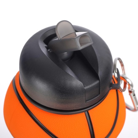 Water bottle, 550 ml, basketball ball, folding, 18 x 8.7 cm-4