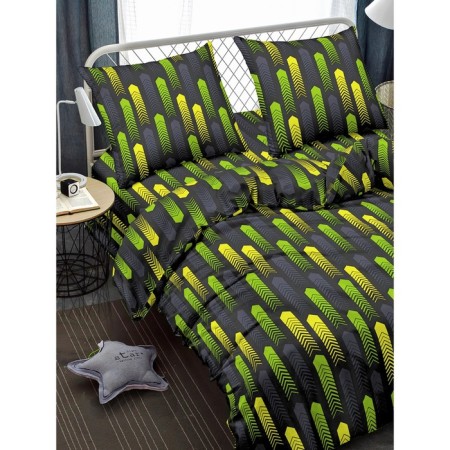 Bed Lowwind of Euro Mio, size 200x210 cm, 200x215 cm, 70x70 cm - 2 pcs