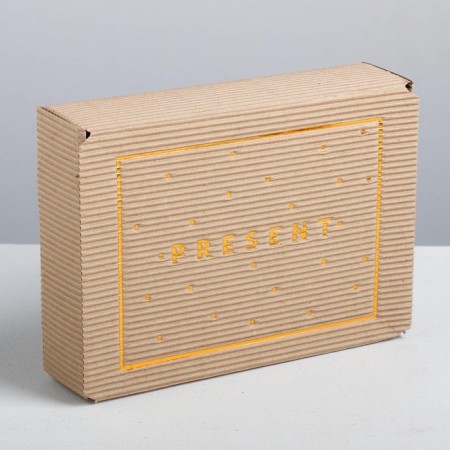 Gift folding corners, packaging, Present, 21 x 15 x 5 cm-2