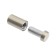 Remote holder for plates, 12x25 mm, color matte nickel, set of 10 pcs.