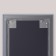 Wall mirror, in the frame, 40x120 cm