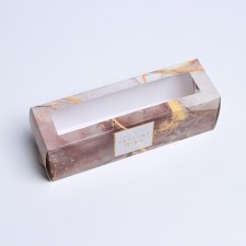 Box for Makarun, confectionery packaging 