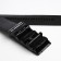 Male "giant" belt, width 3.5 cm, machine gun, black color