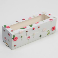 Box for Makarun, confectionery packaging 