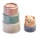A set of bath toys "Pyramid Bear", cups, 5 pcs