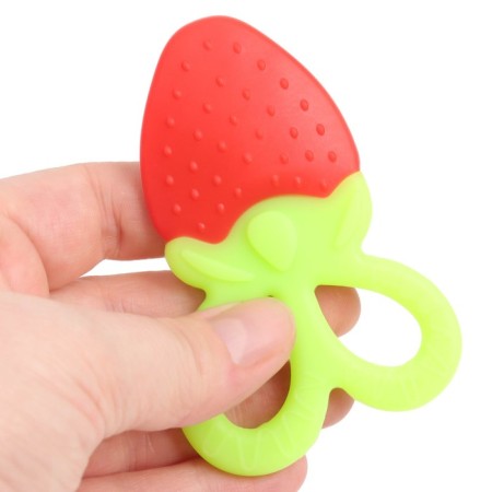Silicone teether "strawberry", crush me-3