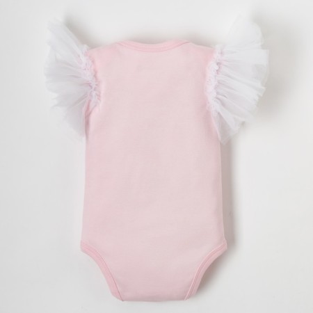 Bodi Kroshka I "Lovely Girl", pink, r.22, height 62-68 cm-4