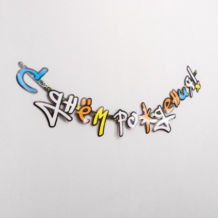 Garland-Bukva "graffiti", happy birthday, paper-1