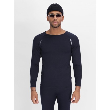 Male thermal underwear, size 54-56, dark blue color-11