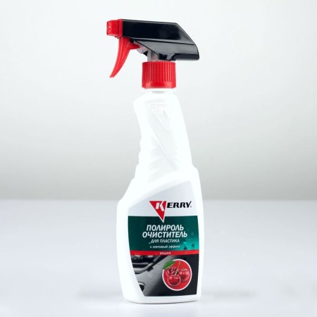 Kerry plastic policeman with a matte effect, cherry, 500 ml, trigger