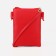 Bag's bag with lightning, external pocket, red color