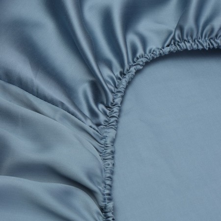Slip on the elastic band SL Home Tencel 180*200+30 cm, col. Gray-blue-6