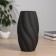 VAZ Coramics Table "Kennet" 21x9 cm, black