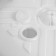Square White umbrella stand, D base 43 cm, h - 13 cm, 16 l, D umbrella 20-32 mm