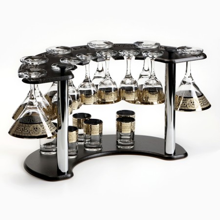 Mini-bar "Versailles" Bar Stream, 6 martini, 6 glasses, 6 piles