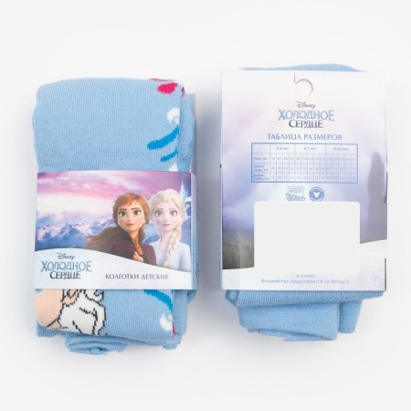 Disney tights "Cold heart", Blue color, 116-122 cm-7