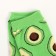 Women's socks "avocado", green color, size 36-39