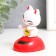 Plastic pendulum from the solar battery "Cat Mani-Neko Happy" mix 8.5x5x6 cm