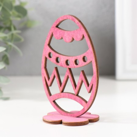 Easter "Egg" 6.5x4.7x9.3 cm (set 2 parts) bright lilac-2