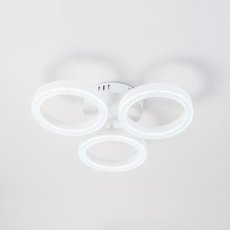 Ceiling light ESCADA, 10282/3LED. 1x45W, LED, 3372LM, 3000/4000/6000K, 440x440x100 mm, white color-3