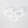 Ceiling light ESCADA, 10282/3LED. 1x45W, LED, 3372LM, 3000/4000/6000K, 440x440x100 mm, white color