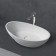 ABBER STEIN AS2610 sink, invoice, 620x345x175 mm, artificial stone, white