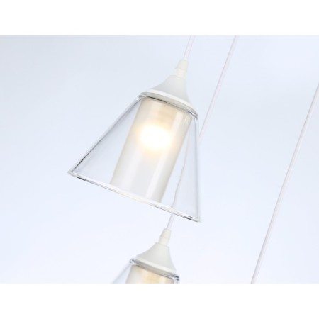 Suspended Ambrella Light, Modern, TR3553, 3HE27, white color-4