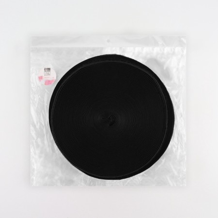 Velcro, 20 mm × 25 ± 1 m, black color-6