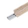 Skirting booth for countertops WP-23 oak kera, 3 m
