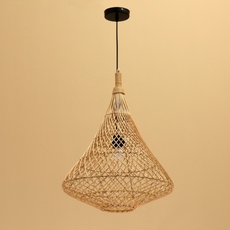 Ceiling Lamp from Rotan "Indra", 1 × 120 W, E27, 40 × 40 × 55 cm-1