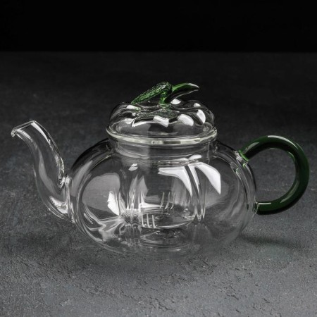 Hot kettle with Green Glass Situ, 700 ml