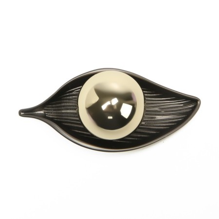 Handle button Cappio RK134 furniture, graphite-golden color-4