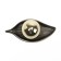 Handle button Cappio RK134 furniture, graphite-golden color