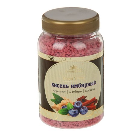 Blueberry jelly with cinnamon and ginger, 250 g-3