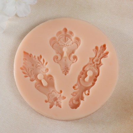 Molds Silicon "Kalo wells" 6.3x2.3x0.3 4.5x3x0.3x 6.7x1.5x0.3 cm-1