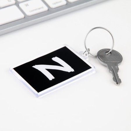Key keychain "Z", 5 x 3 cm-2