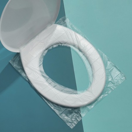 Individual protective coating for toilets, universal