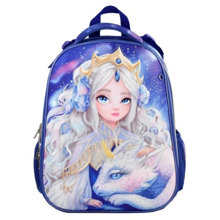 Backpack frame Phoenix 37*27*13 Growth system "Princess with the Dragon" girl Violet 64830-2