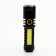 Manual battery, 5 watts, 400 mAh, XPE, COB, ZOOM, 4 modes, Type-C