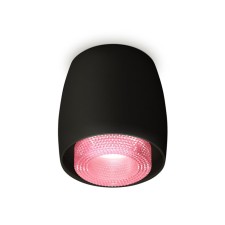 Lumber of the invoice with composite crystal Ambrella Light, XS1142022, MR16 GU5.3 LED 10 W, color black sand, pink