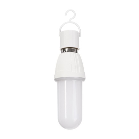 LED lamp, E27, 9 W, 6500K, 220 V, with a battery