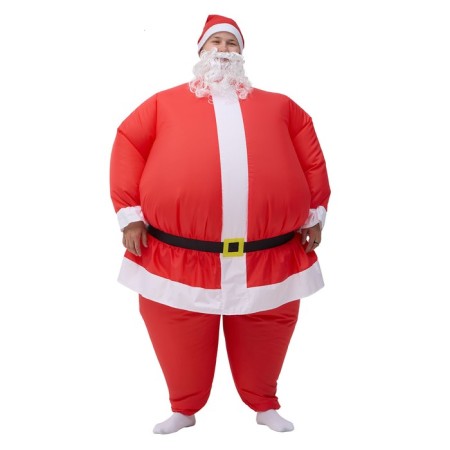New Year! Santa Claus inflatable suit, height 150-190 cm