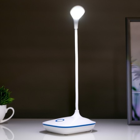 Sensory table lamp 16746/1 LED 2W 6000K USB from batteries 3aa white 16x10.5x43 cm Risalux 69-2