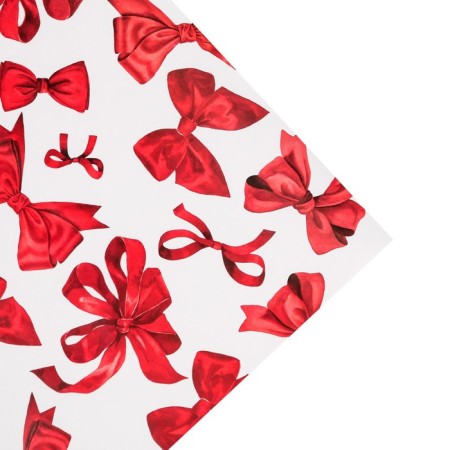 Glossy packaging paper "Bows", 50 x 70 cm-3