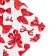 Glossy packaging paper "Bows", 50 x 70 cm
