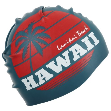 Hat of swimming children's Onlitop Hawaii, silicone, girth 46-52 cm-2