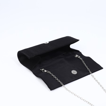 Magneta bag bag, long chain, black color-4