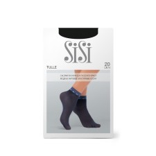 Sisi Tulle synthetic socks, single size, Nero color
