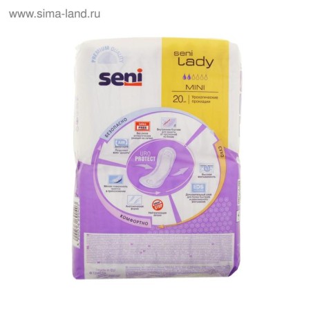Urological gaskets Seni Lady Mini, 20 pcs-1