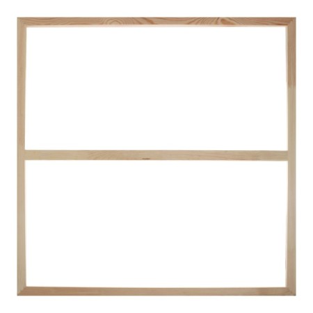Piece for Calligrata canvas, 1.8 x 100 x 100 cm, frame width 36 mm, pine-1